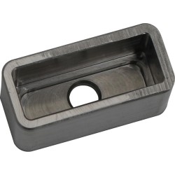 Cube Turn Signal Weld-In Bracket Width Inner/Outer(mm): 10/16, Depth Inner/Outer(mm): 12/16, Length Inner/Outer(mm): 27/32 Raw