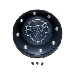 CWL Logo Gas Cap Cover Black