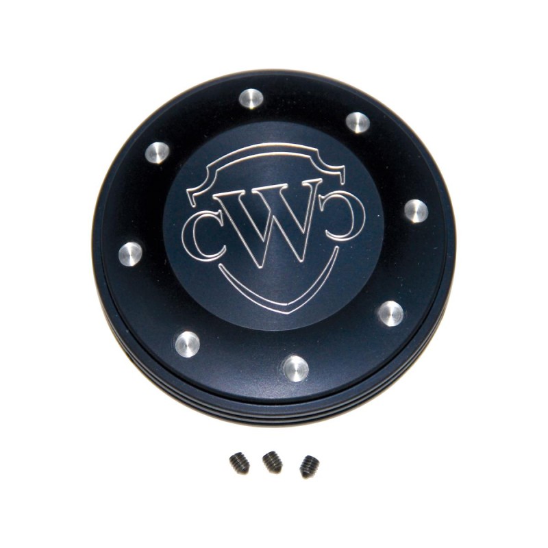 CWL Logo Gas Cap Cover Black