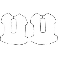 Lower Rocker Gaskets Pair 1.0