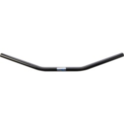 1" Drag Bar Handlebar Non-Dimpled 3-Hole Black Powder Coated 820.0 mm