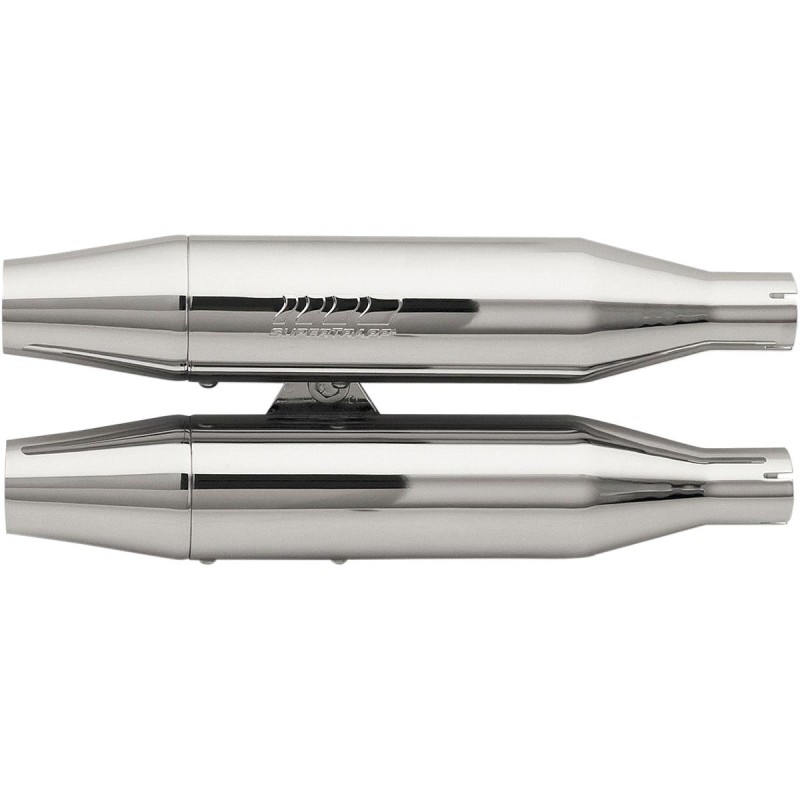 3" Internal Disc Slip-On Muffler Chrome