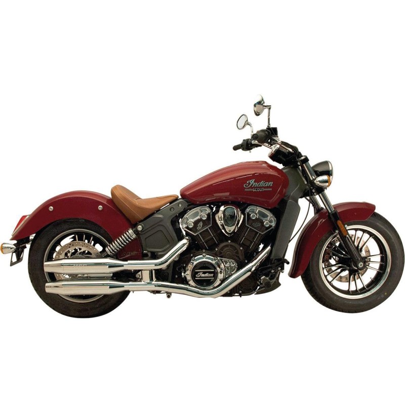 3" Internal Disc Slip-On Muffler Chrome