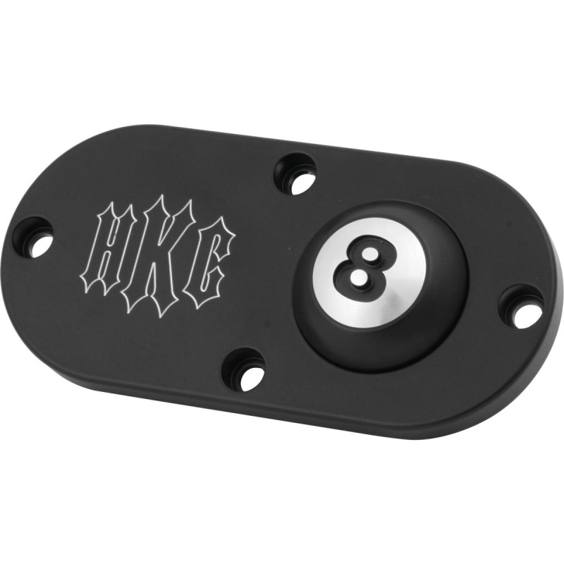 8-Ball Inpsection Cover Black Satin