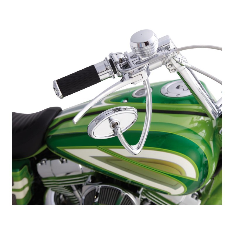 Retro Brake Master Cylinder Kit Black Anodized 3/4" Dual Disc