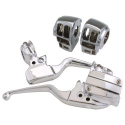 Touring Hand Control Kit Chrome Hydraulic