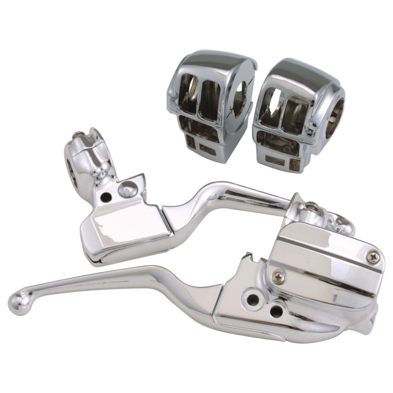 Touring Hand Control Kit Chrome Hydraulic