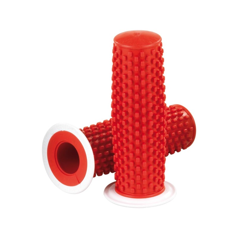 Rubber Grips Red 1" Throttle By Wire Throttle Cables