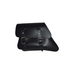 Solo Swing Arm Saddle Bag Black Left