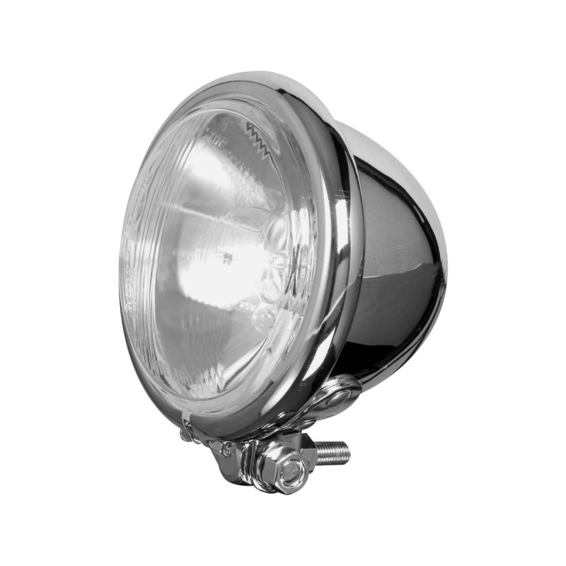 Bates Style 5 3/4" Scheinwerfer Chrome Halogen
