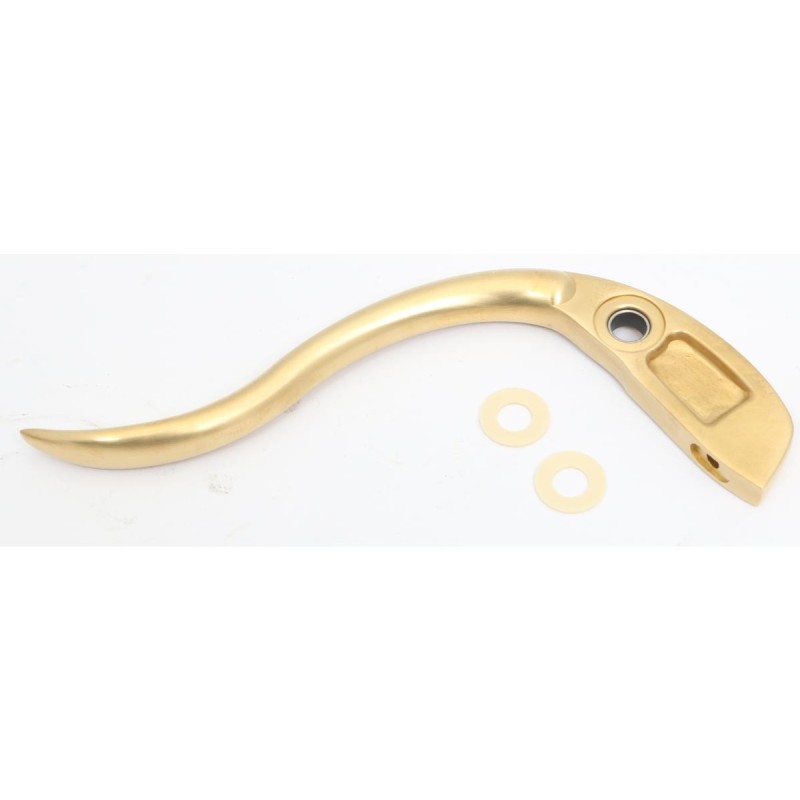 Retro Inverted Handlebar Control Replacement Lever Brass Satin