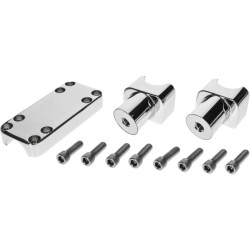 3" Chubby 1 1/4" Clamping Savage Risers Chrome