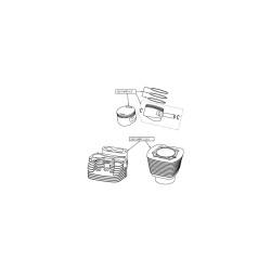 Piston Rings Stroke 4,000" Bore 3,630" (92,202 mm ) .005 mm 1450