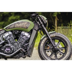 Old School Front Fender Gloss Black