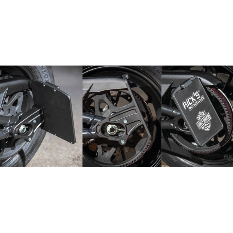 SUPPORT DE PLAQUE D'IMMATRICULATION RICK'S POUR RH1250S SPORTSTER S