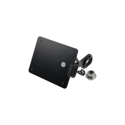 Sidemount License Plate Bracket Kit Austria 210 x 170 mm Black Powder Coated