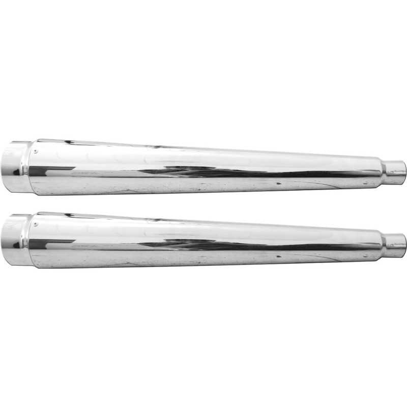 Megaphone Slip-On Muffler Chrome