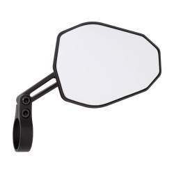 Victory-Slim Handlebar End Mirror Short Version Black Satin