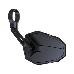 Victory-Slim Handlebar End Mirror Short Version Black Satin