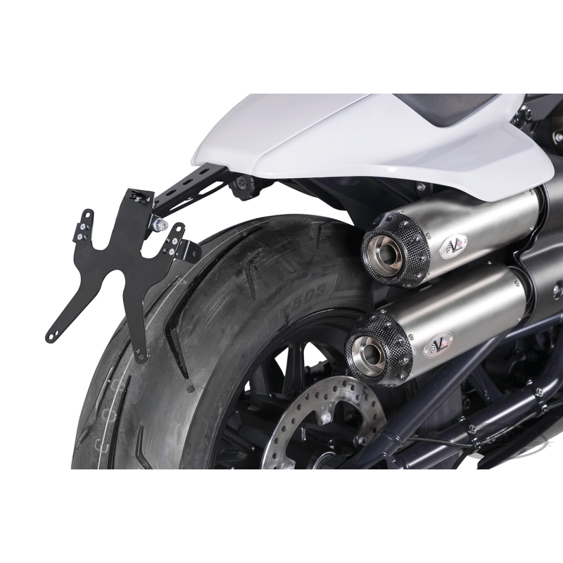 SUPPORT DE PLAQUE D'IMMATRICULATION DE GARDE-BOUE ARRIERE V-PERFORMANCE POUR SPORTSTER RH1250S