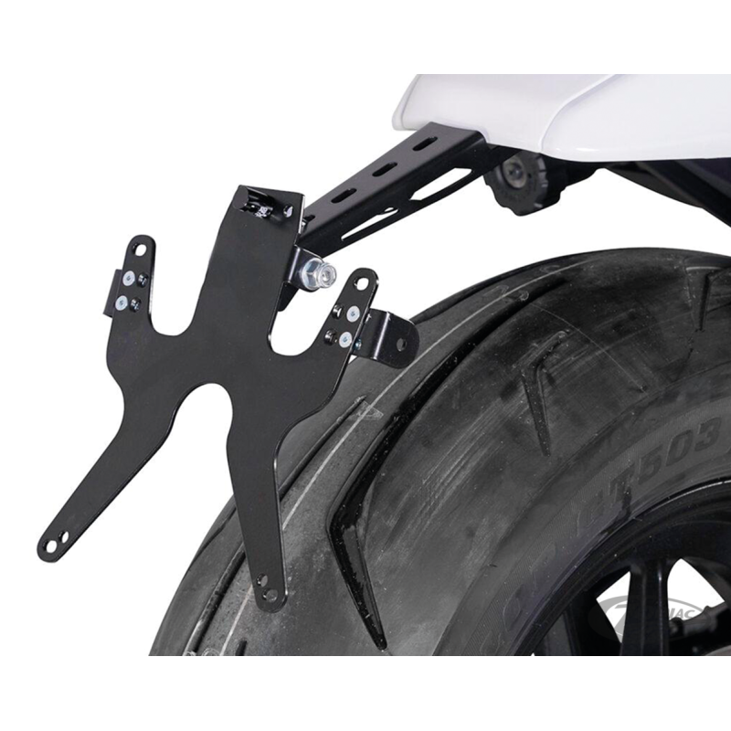 SUPPORT DE PLAQUE D'IMMATRICULATION DE GARDE-BOUE ARRIERE V-PERFORMANCE POUR SPORTSTER RH1250S