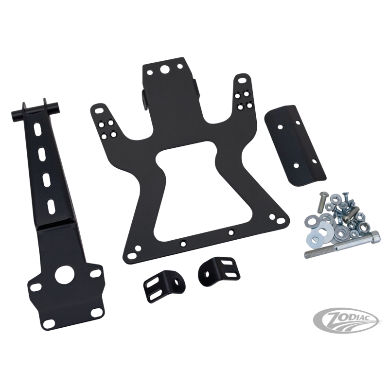 SUPPORT DE PLAQUE D'IMMATRICULATION DE GARDE-BOUE ARRIERE V-PERFORMANCE POUR SPORTSTER RH1250S