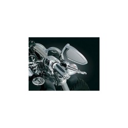 Zombie Grips With Throttle Boss Chrome 1" Throttle By Wire