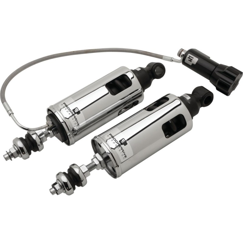 422 Series with Remote Adjustable Preload Twin Shocks With remote preload adjuster