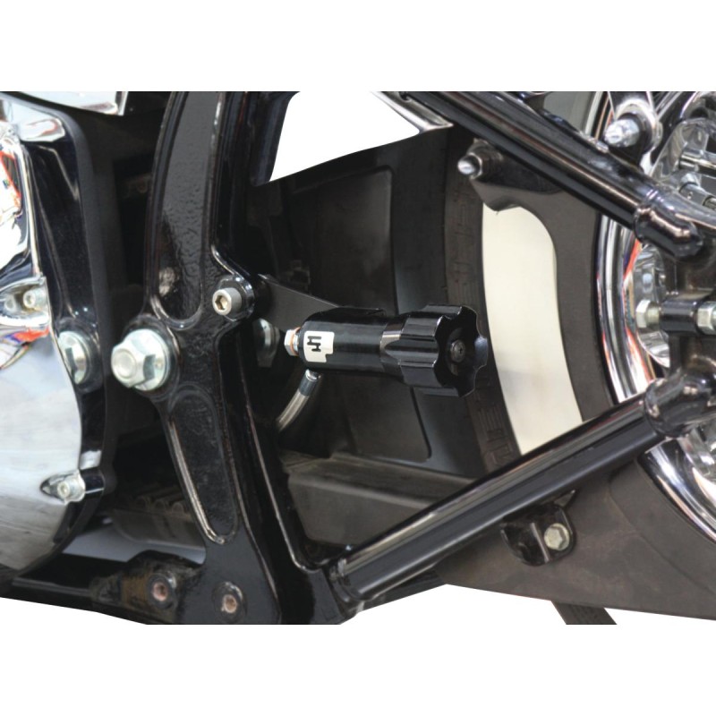 422 Series with Remote Adjustable Preload Twin Shocks With remote preload adjuster