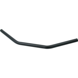 1" Drag Handlebar Non-Dimpled Black Powder Coated 630.0 mm
