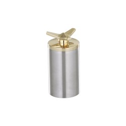 Spinner Weld-In Gas Cap Brass Polished