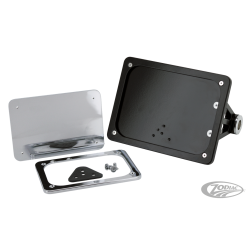 SUPPORTS DE PLAQUE ET PLAQUE LATERALE