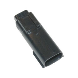 3-Position Molex MX-150 Series Male Connector Black