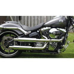 Shotgun OEM Headers Heatshield chrome hole Chrome