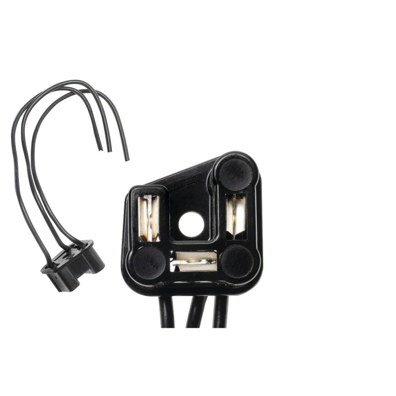 H4 Headlight Female Connector Black