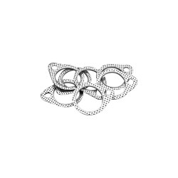 Steel-Glad High Performance Exhaust Gaskets Pack of 10