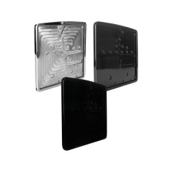 Inside License Plate Base Plate Japan Size 230x125mm Black