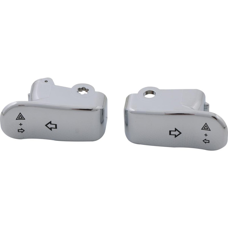 Switch Extension Cap, chrome Turn Switch Extension Cap