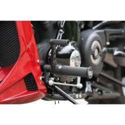 Forward controls 'Base Rubber' black V-Rod Forward Control Kit for V-Rod