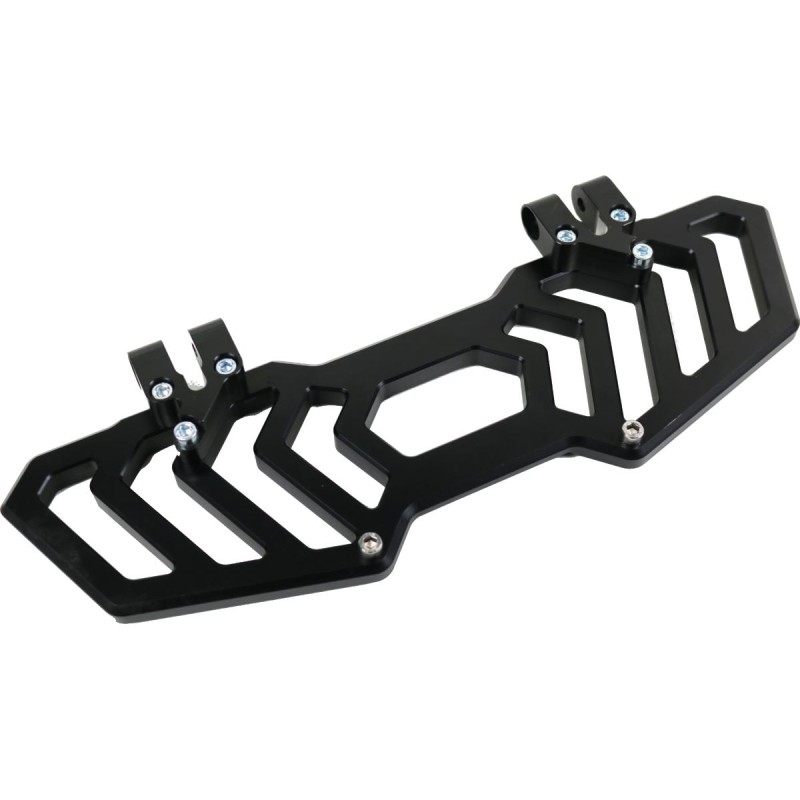 Trackboard Driver Floorboards Black Anodized