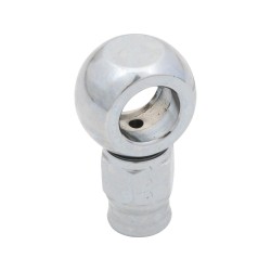 Deluxe Professional Builder Brake Line Refill Banjo Bolts Short 3/8-24 Chrome