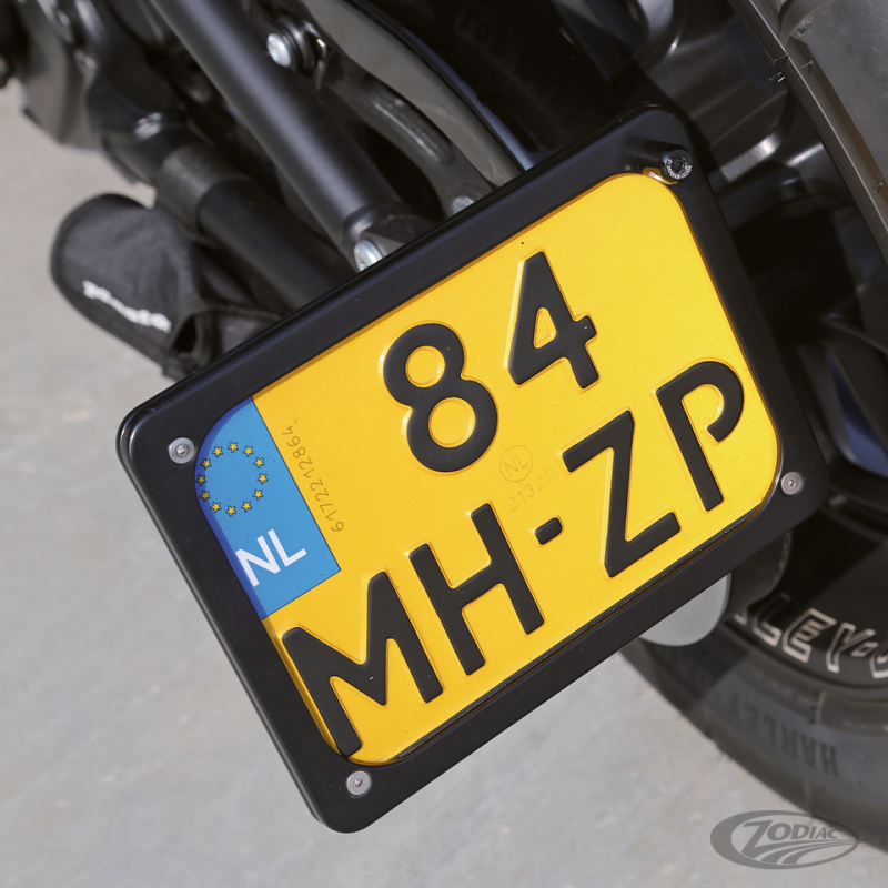 SUPPORTS DE PLAQUE ET PLAQUE LATERALE