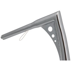 New 13 Bonanza Bagger Handlebar Chrome 1 1/4" Throttle By Wire