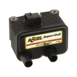 Super Coil Ignition Coil Black 5 Ohm Dual Fire