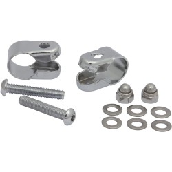 Handlebar Rack Clamps 7/8" Clamps Chrome