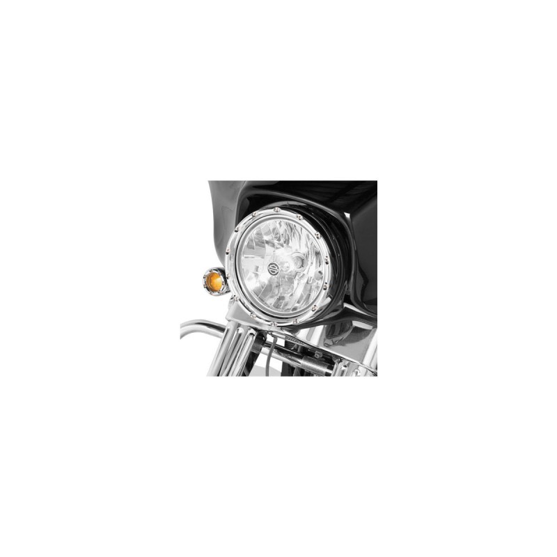 Fire Ring Headlight Bezel Chrome