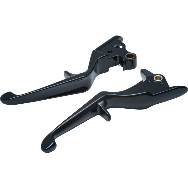 Trigger Hand Control Levers Gloss Black Cable Clutch