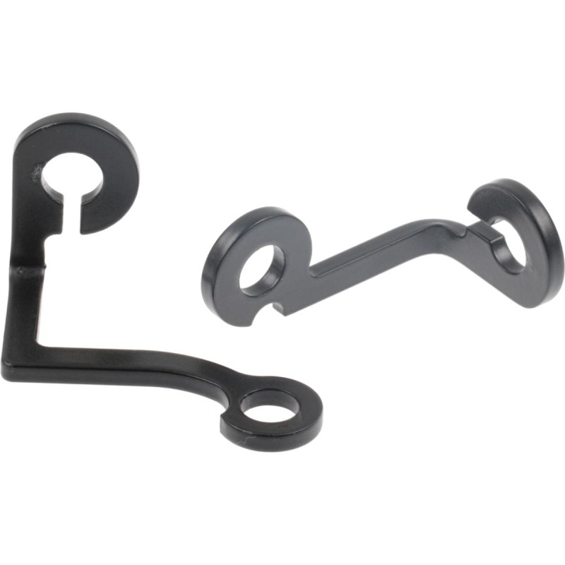 Rear Turn Signal Bracket Black Powder Coated