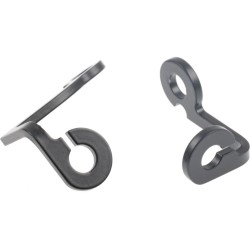 Rear Turn Signal Bracket Black Powder Coated