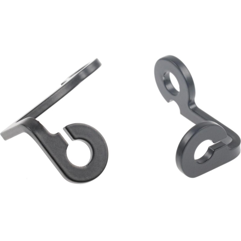 Rear Turn Signal Bracket Black Powder Coated